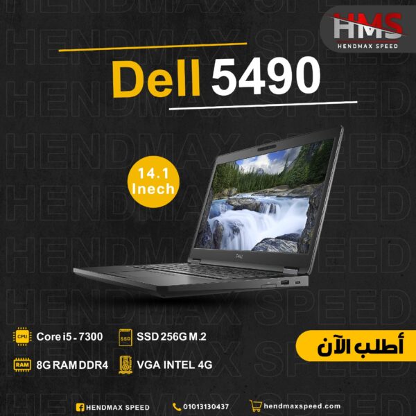 Dell latitude 5490 i5 7th CPU 7300U Memory 8 GB DDR4 Storage inch 14 fullhd 1920 x1080