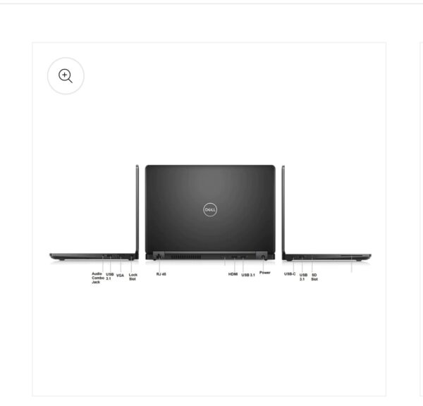 ⁦Dell latitude 5490 i5 7th CPU 7300U Memory 8 GB DDR4 Storage inch 14 fullhd 1920 x1080⁩ - الصورة ⁦3⁩