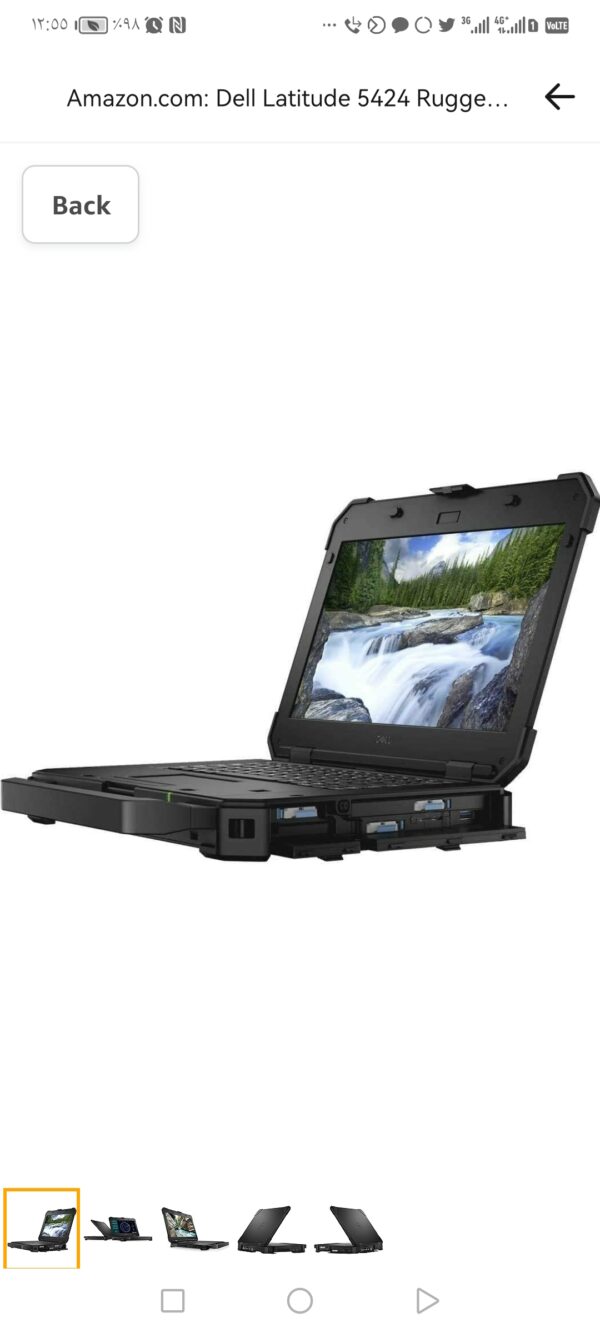 Dell latutide 5424 i5 8th Touch 16 Ram  memory 256m2touch with the pen