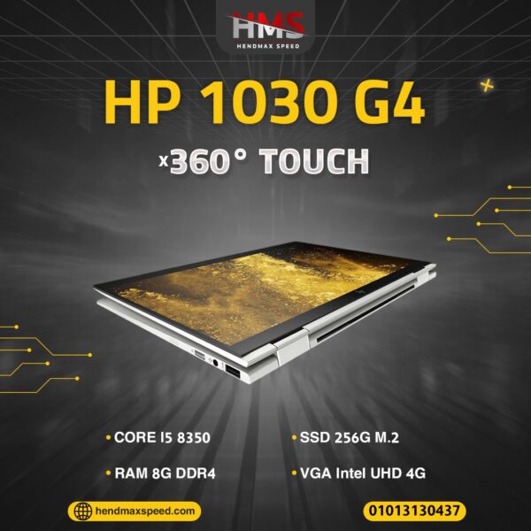 Hp elitbook x360 1030 G4 8th genration  touch ips