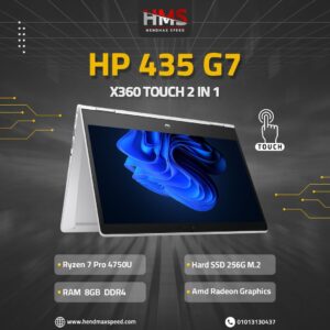 Hp elitbook  X360 435 G7 Ryzen 7 5850 RAM 16 HARD 256